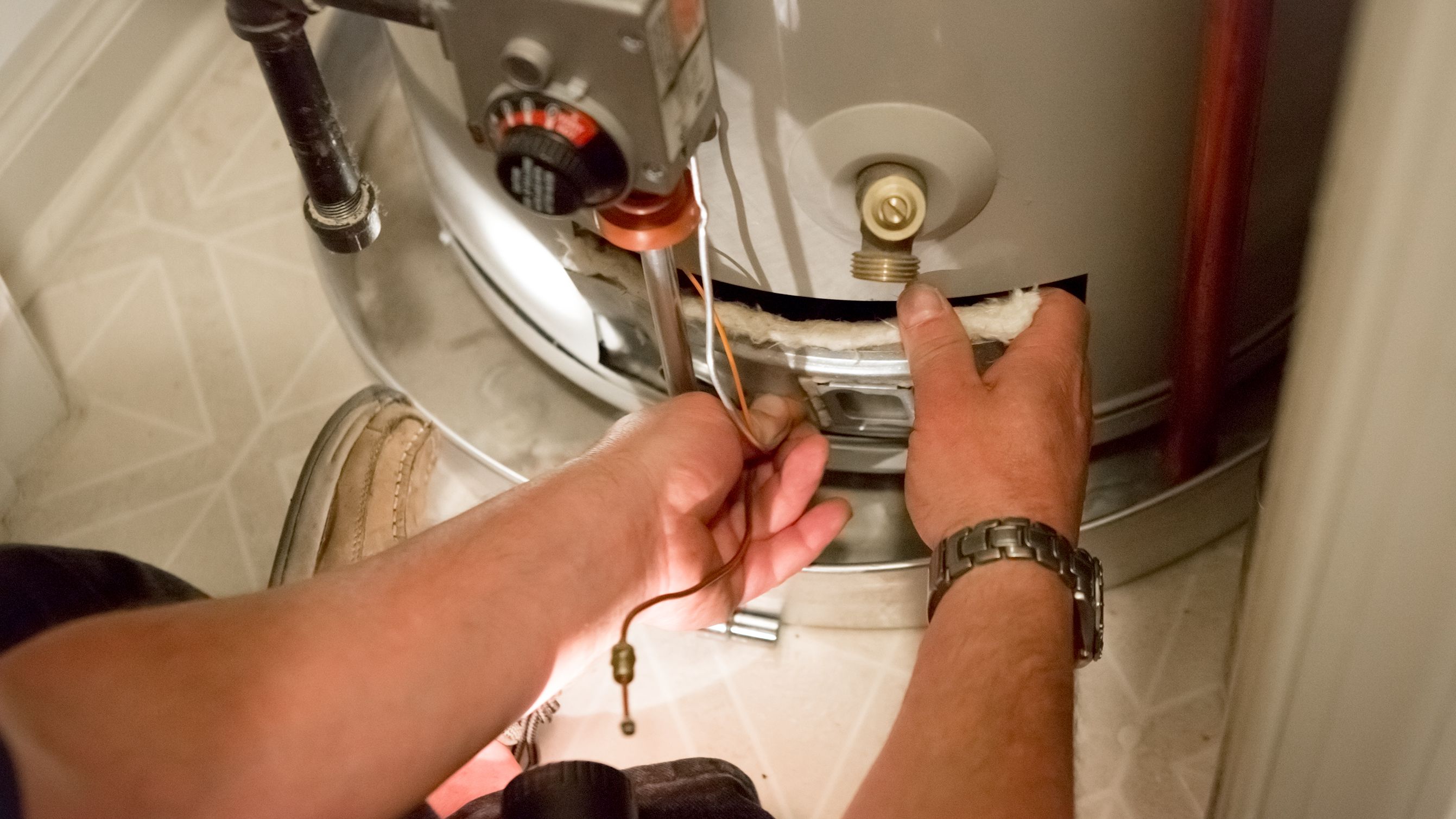 hot water system repairs in Greenslopes